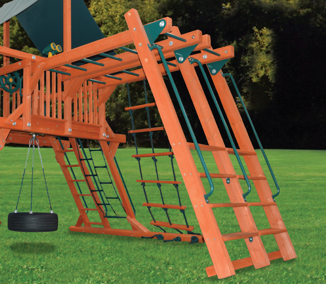 Deluxe Dual Monkey Bars