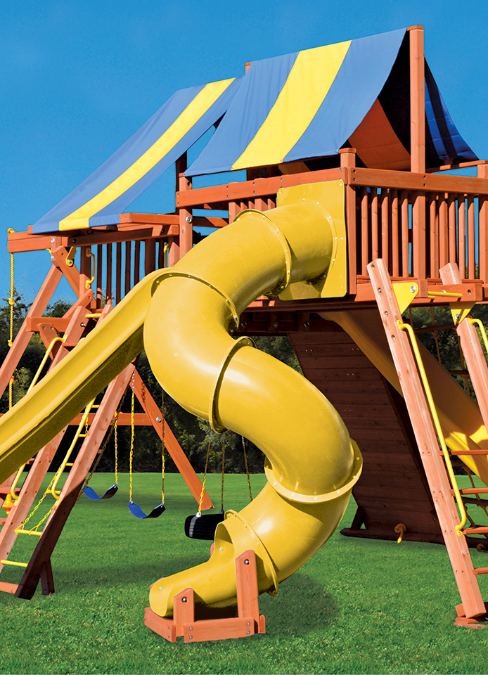 7.5' Extreme Corkscrew Slide